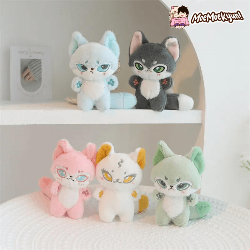 Cool Wolf Plushies - MoeMoeKyun