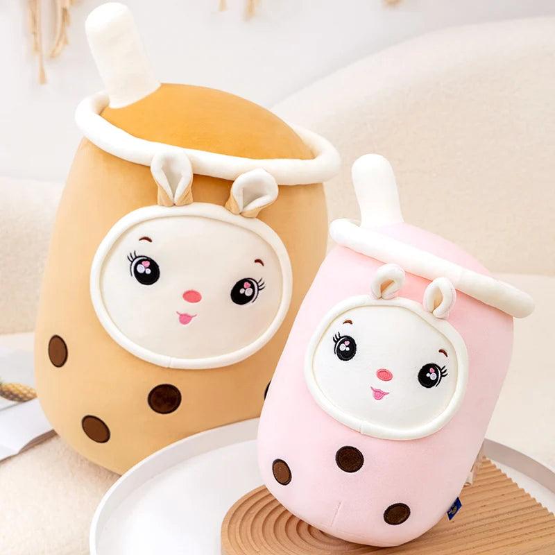 Big Collection of Bubble Tea Plush Cups - MoeMoeKyun