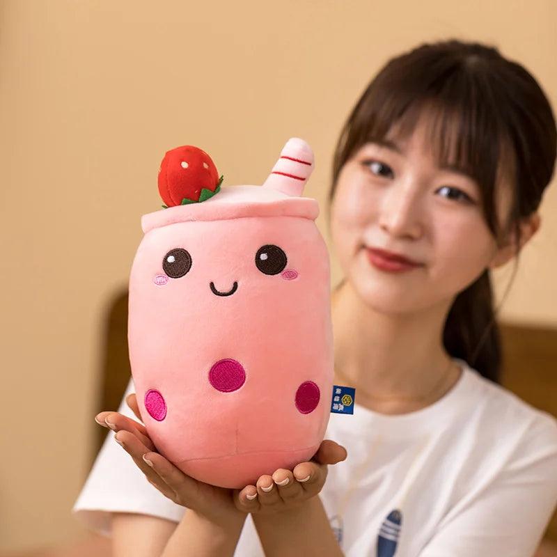 Big Collection of Bubble Tea Plush Cups - MoeMoeKyun