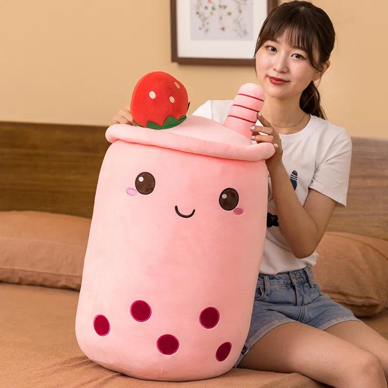 Big Collection of Bubble Tea Plush Cups - MoeMoeKyun