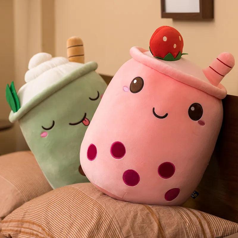 Big Collection of Bubble Tea Plush Cups - MoeMoeKyun