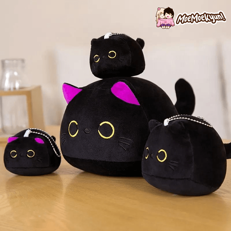 Black Cat Plush Toys - MoeMoeKyun