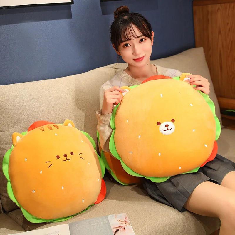 Burger Animals Pillow Plushies - MoeMoeKyun