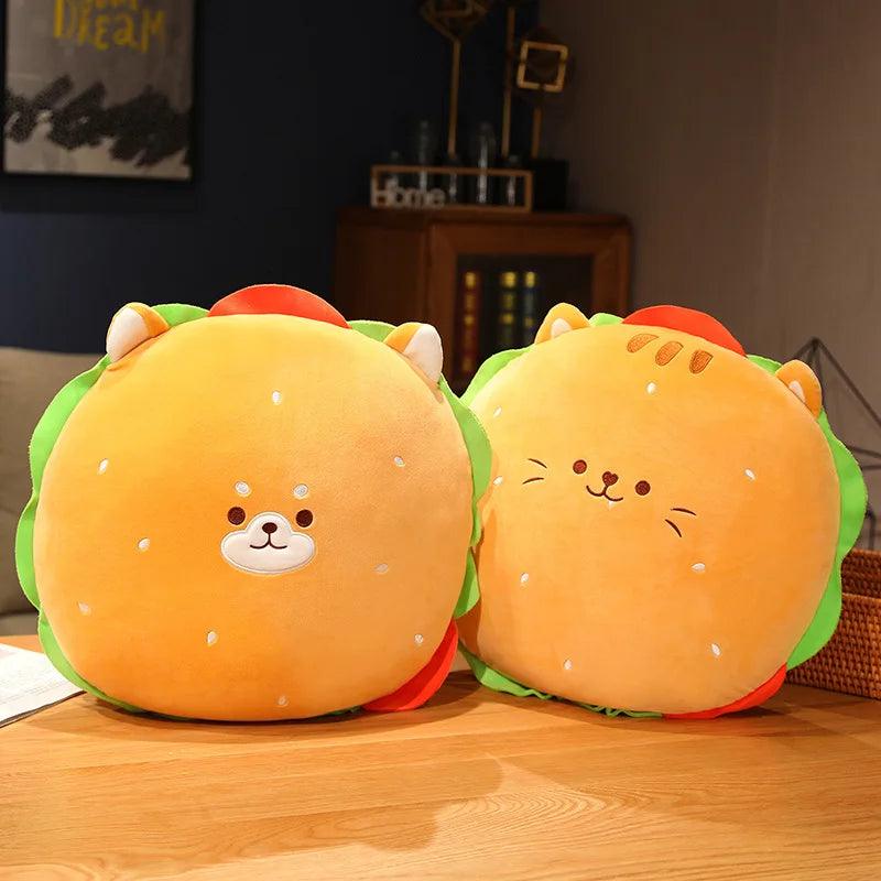 Burger Animals Pillow Plushies - MoeMoeKyun