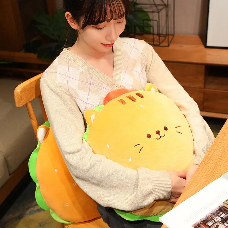 Burger Animals Pillow Plushies - MoeMoeKyun