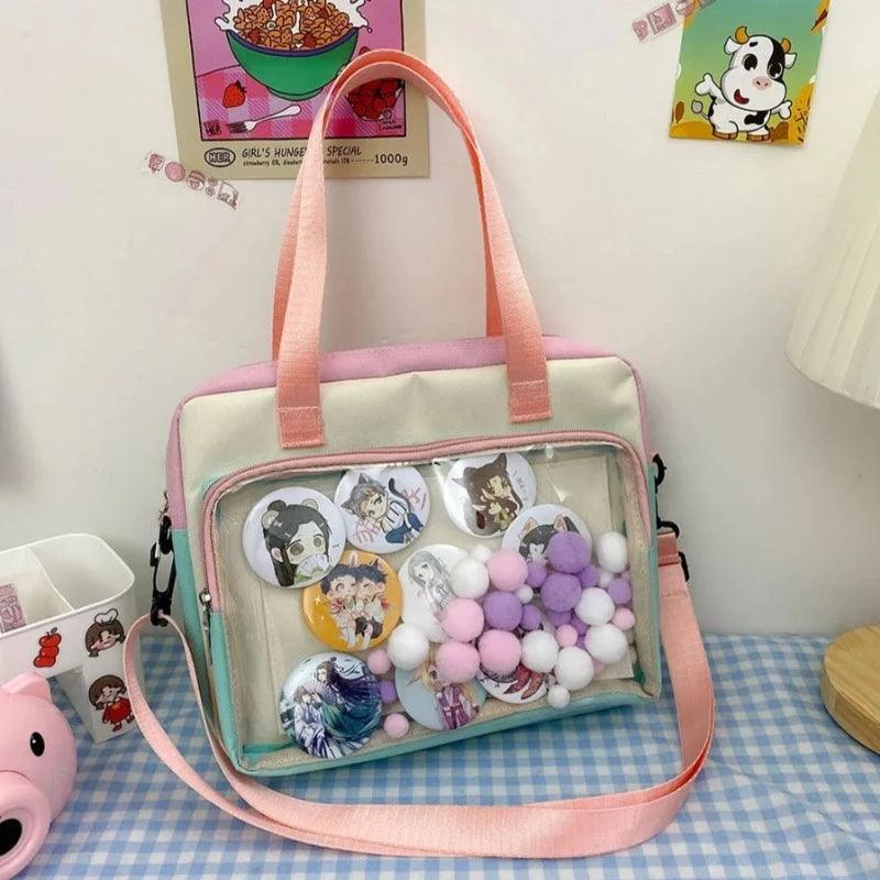 Colorful Japanese Shoulder Ita Bag - MoeMoeKyun