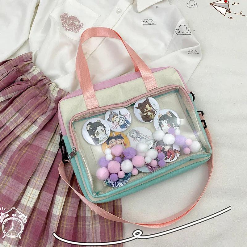 Colorful Japanese Shoulder Ita Bag - MoeMoeKyun