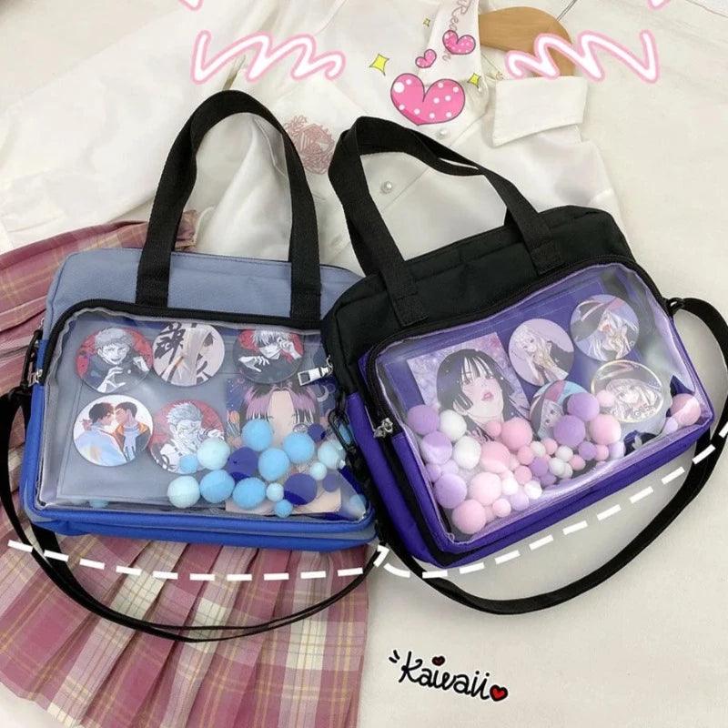 Colorful Japanese Shoulder Ita Bag - MoeMoeKyun