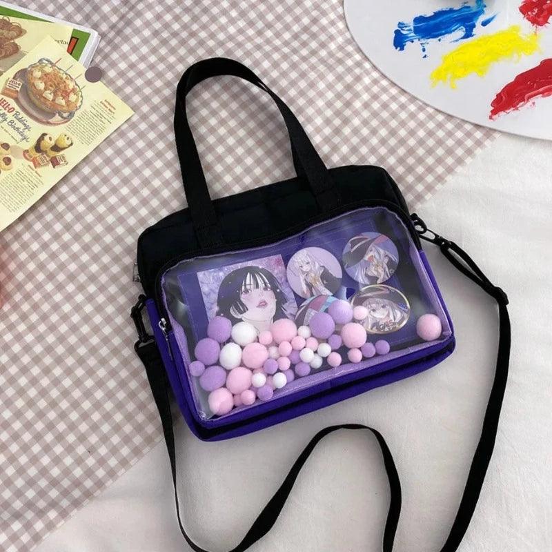 Colorful Japanese Shoulder Ita Bag - MoeMoeKyun