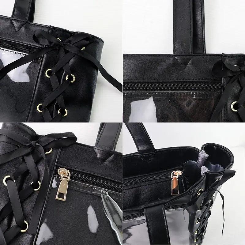 Corset Ribbon Ita Bag - MoeMoeKyun