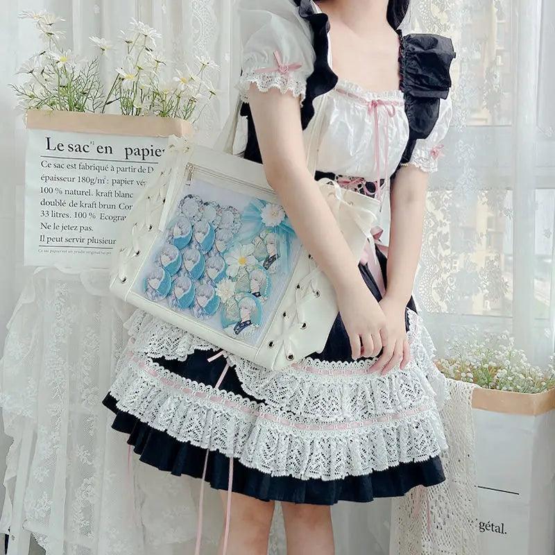 Corset Ribbon Ita Bag - MoeMoeKyun