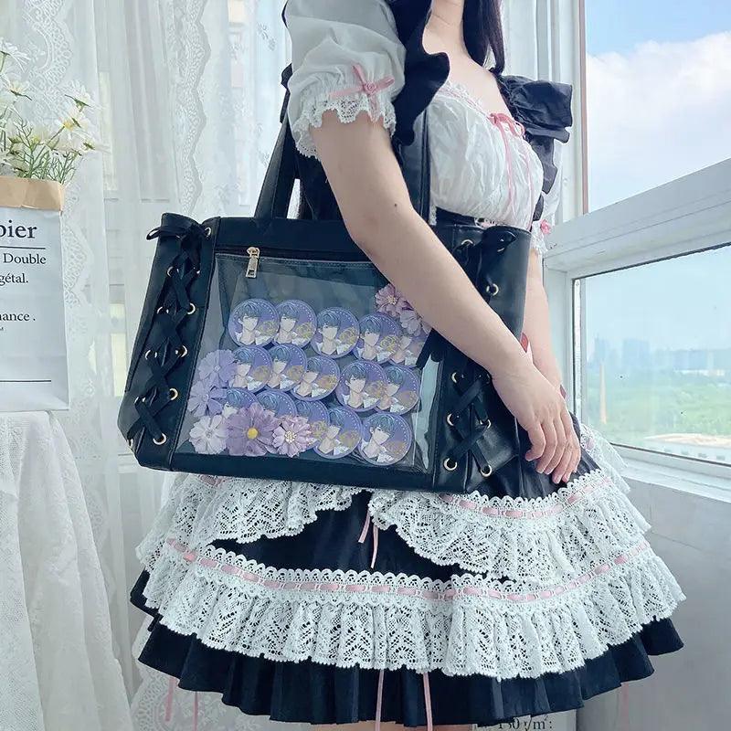 Corset Ribbon Ita Bag - MoeMoeKyun