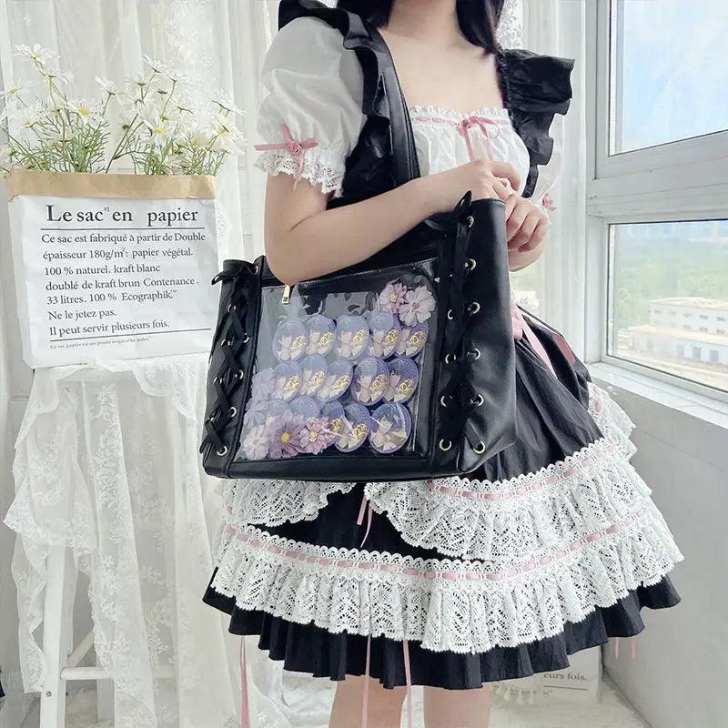 Corset Ribbon Ita Bag - MoeMoeKyun