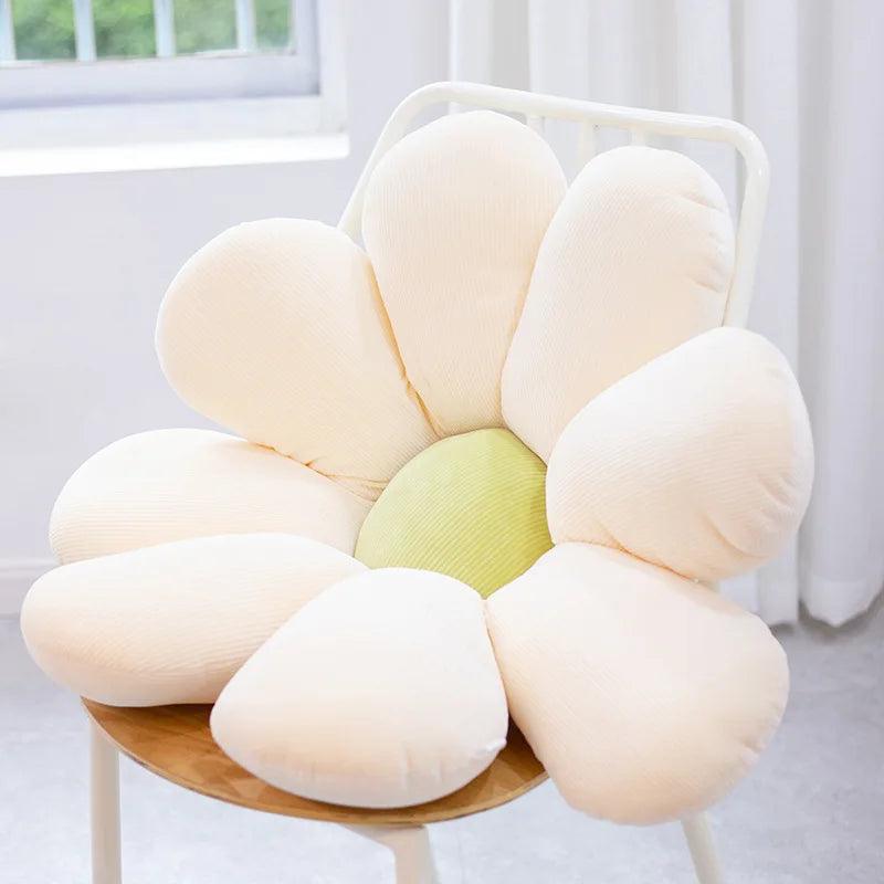 Cushy Daisy Plush Pillows - MoeMoeKyun