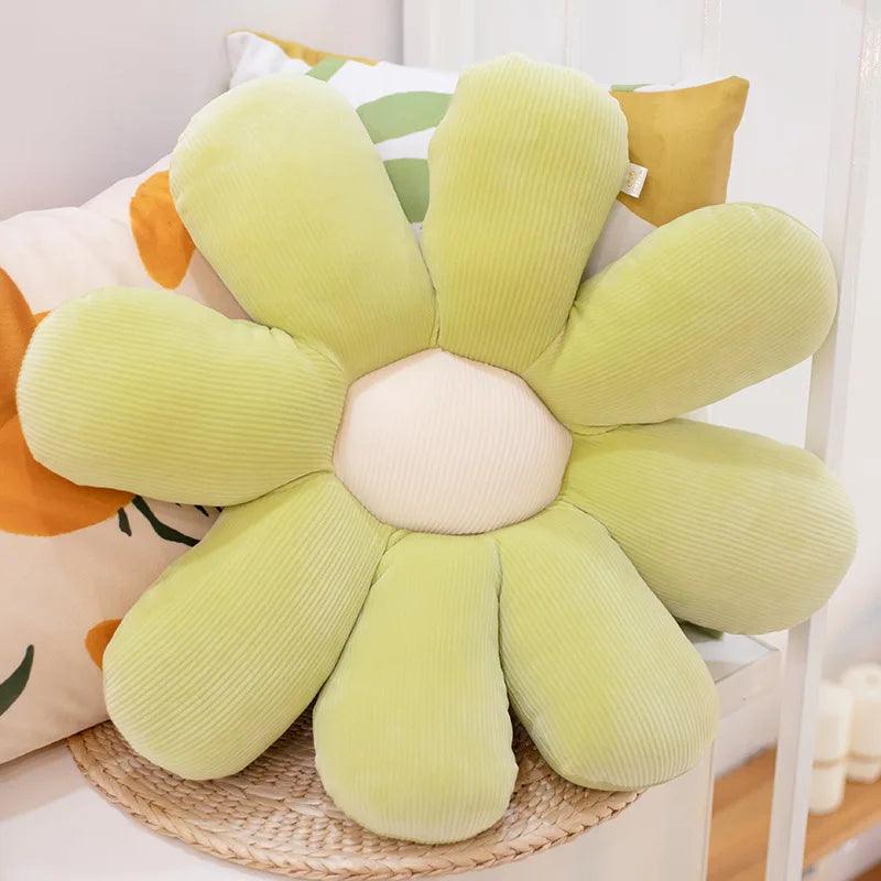 Cushy Daisy Plush Pillows - MoeMoeKyun