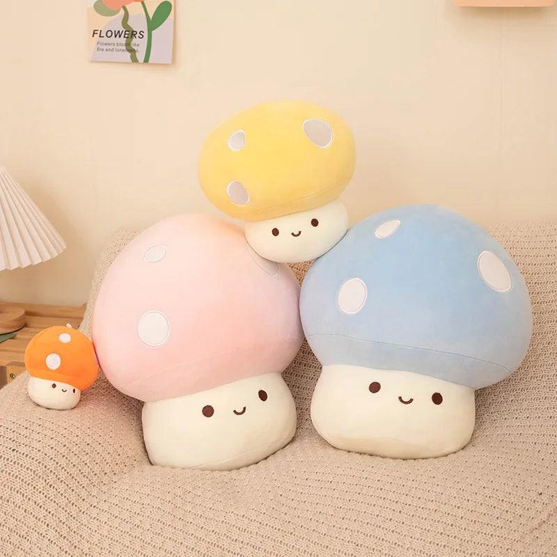 Cute Colorful Mushroom Plushies - MoeMoeKyun