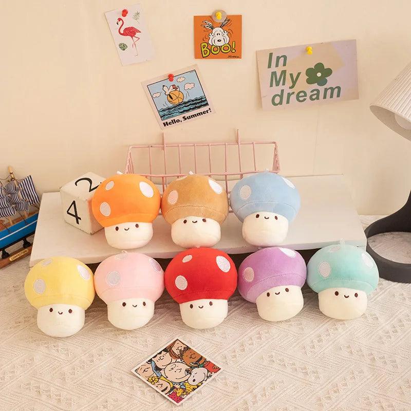 Cute Colorful Mushroom Plushies - MoeMoeKyun