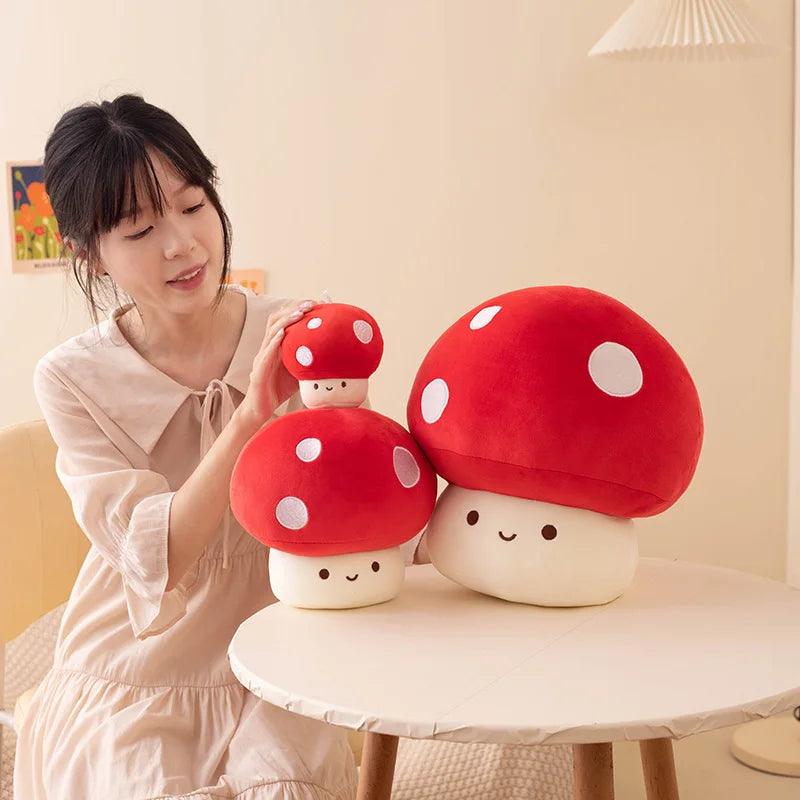 Cute Colorful Mushroom Plushies - MoeMoeKyun