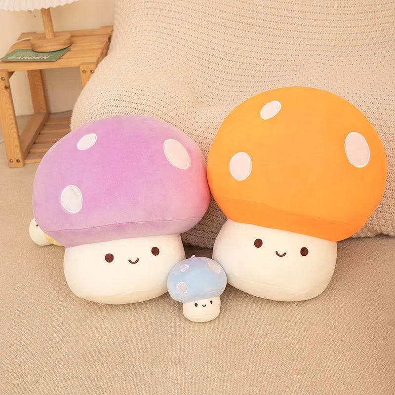 Cute Colorful Mushroom Plushies - MoeMoeKyun