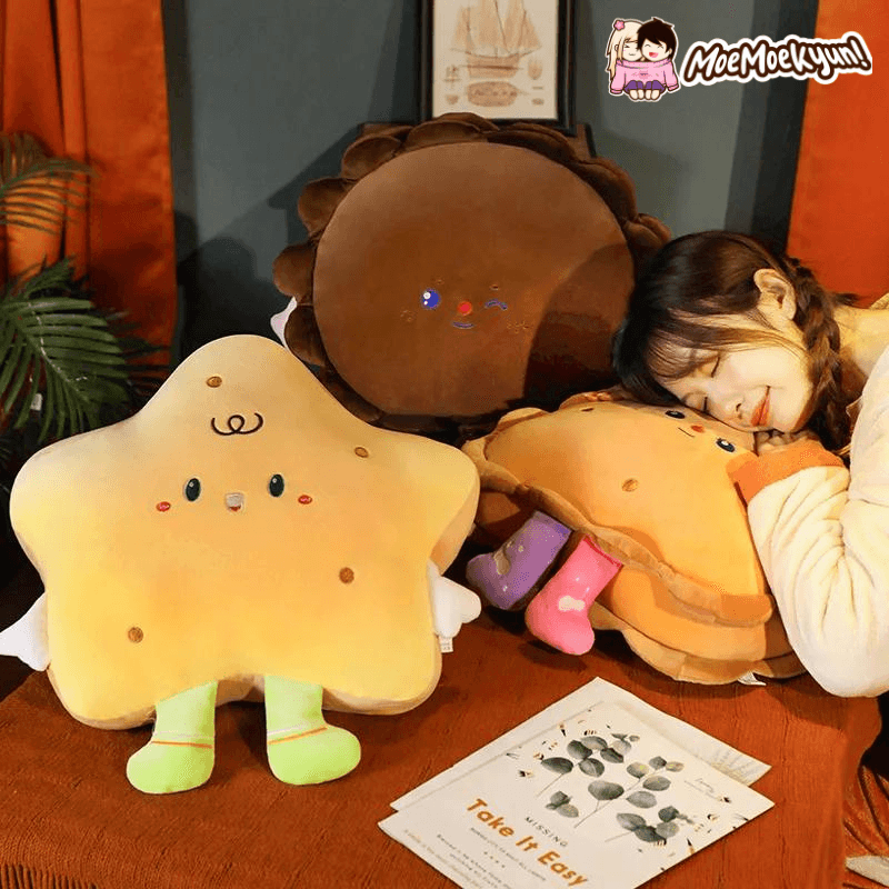 Delicious Plush Pillow Cookies - MoeMoeKyun