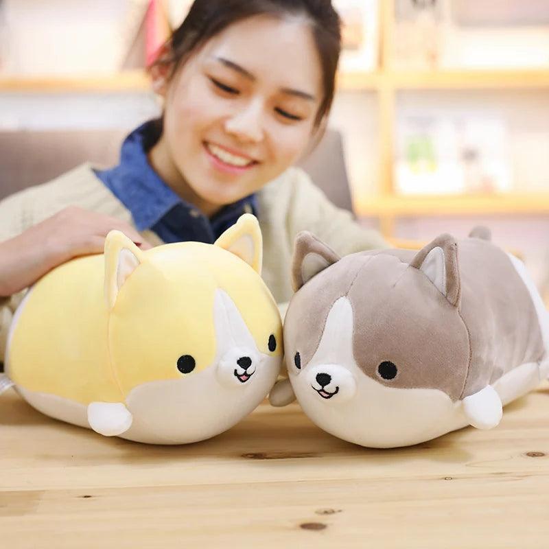 Double Cute Corgi Plush Toys - MoeMoeKyun