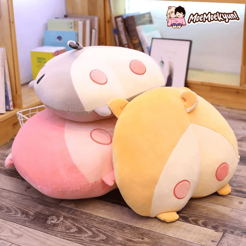 Fluffy Animal Butt Pillow Plushies - MoeMoeKyun