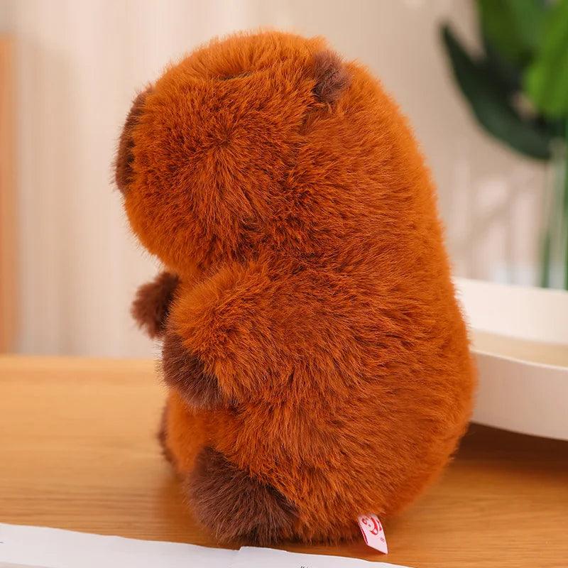 Fluffy Brown Capybara Plush Toys | New - MoeMoeKyun