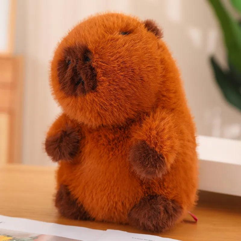 Fluffy Brown Capybara Plush Toys | New - MoeMoeKyun