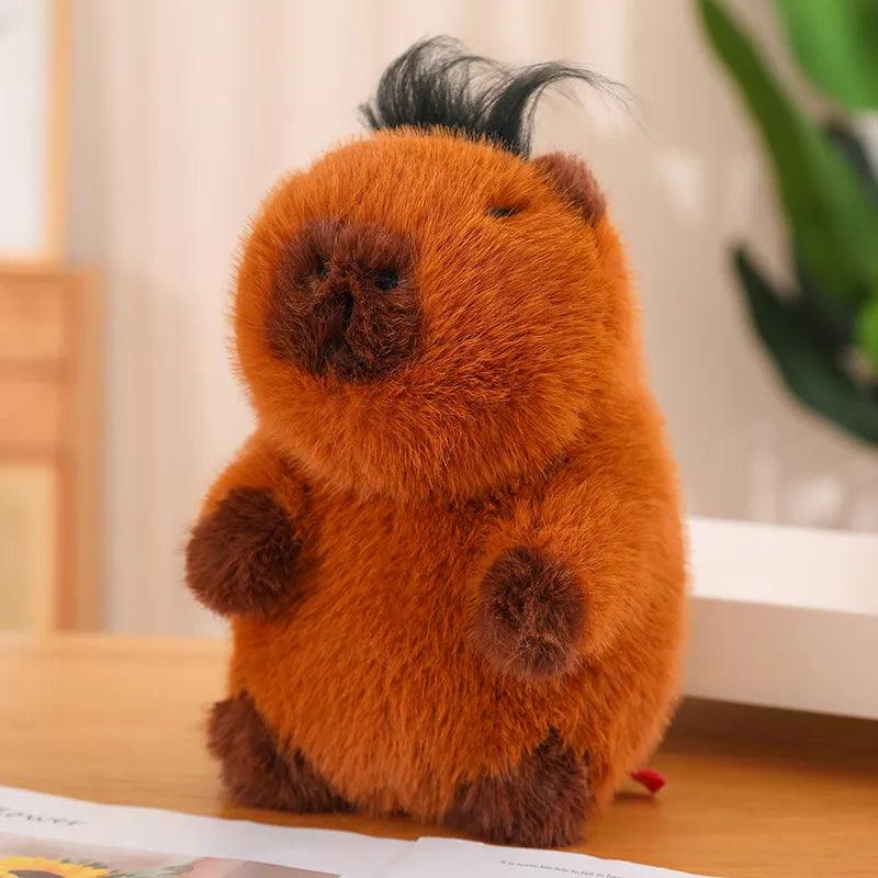 Fluffy Brown Capybara Plush Toys | New - MoeMoeKyun