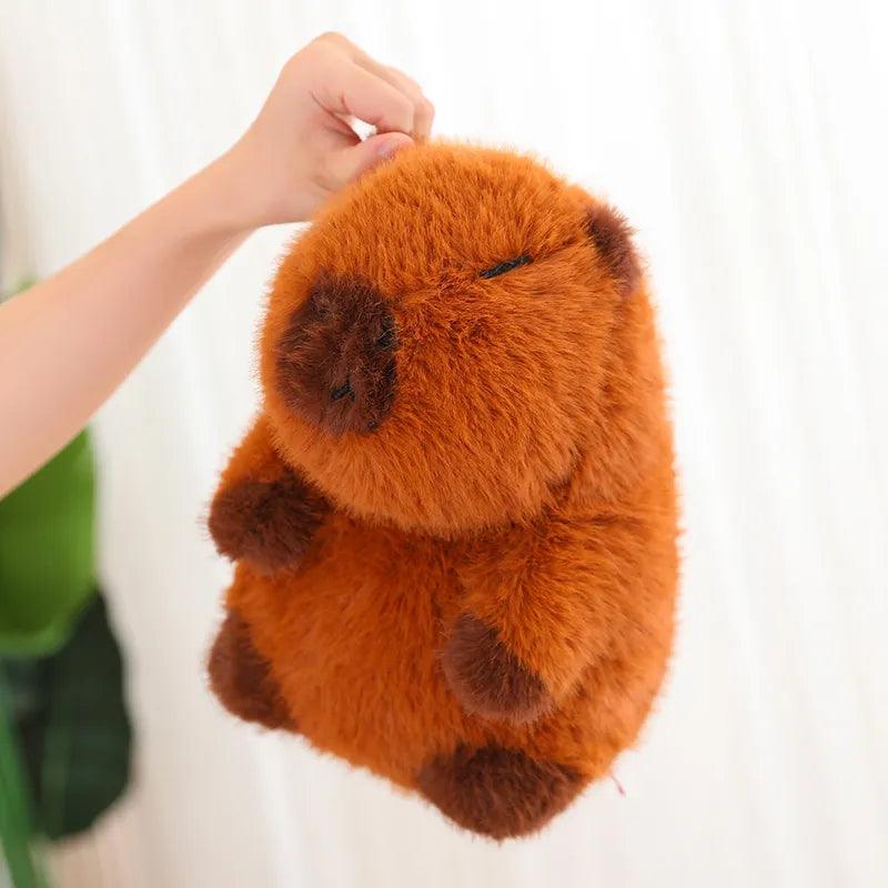 Fluffy Brown Capybara Plush Toys | New - MoeMoeKyun