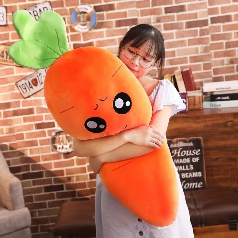 Funny Carrot Plush Toy | New - MoeMoeKyun