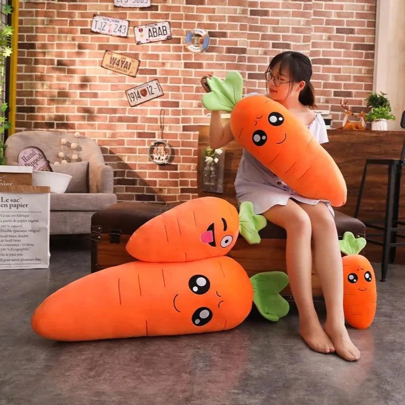 Funny Carrot Plush Toy | New - MoeMoeKyun