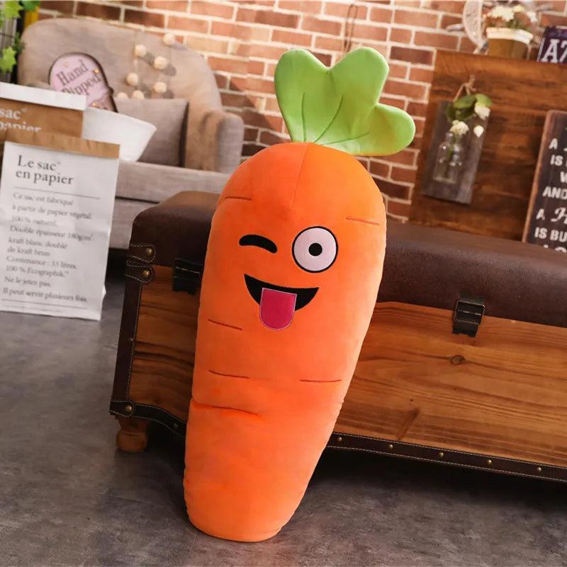 Funny Carrot Plush Toy | New - MoeMoeKyun