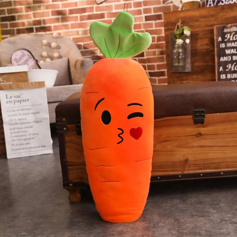 Funny Carrot Plush Toy | New - MoeMoeKyun