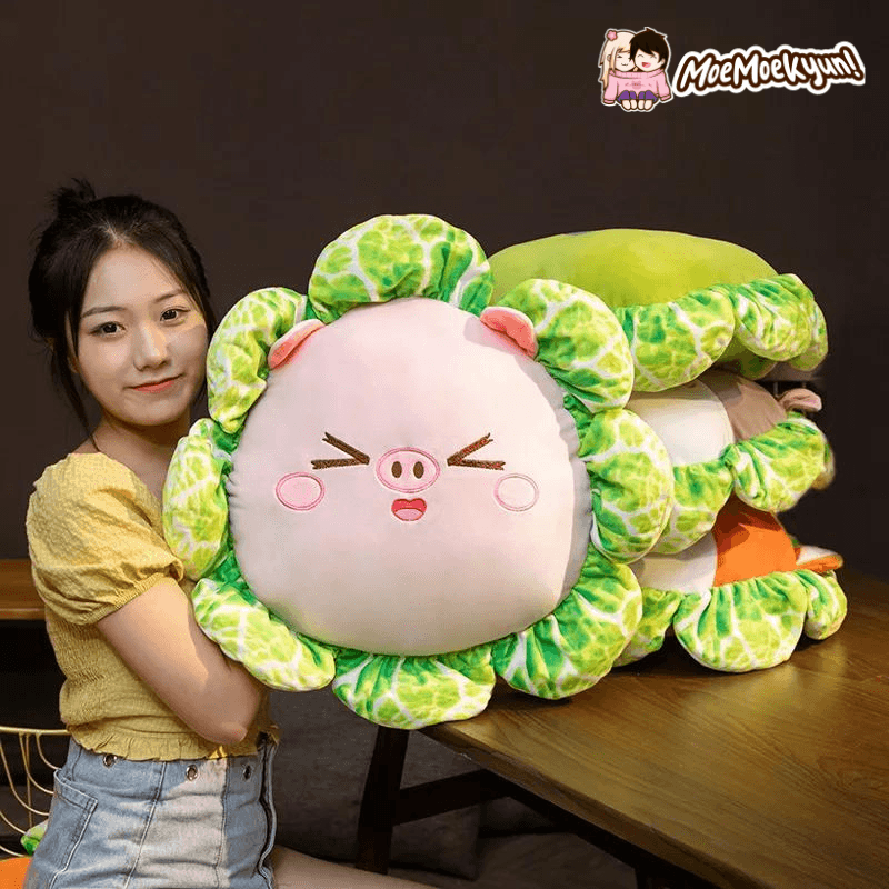 Funny Veggie Animals Pillow Plushies - MoeMoeKyun