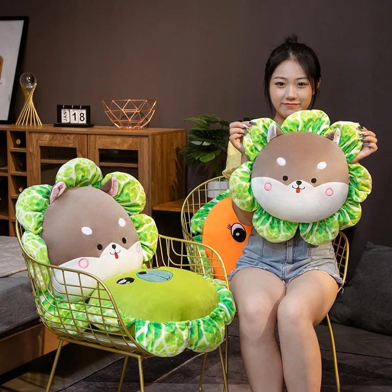 Funny Veggie Animals Pillow Plushies - MoeMoeKyun