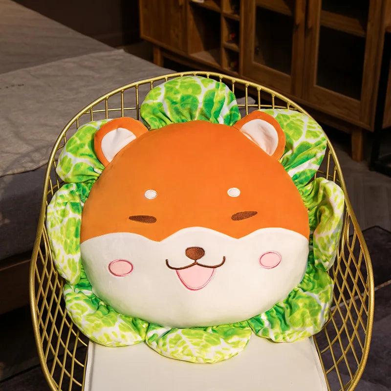 Funny Veggie Animals Pillow Plushies - MoeMoeKyun