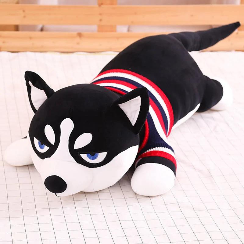 Giant Husky in a Sweater Plushie - MoeMoeKyun