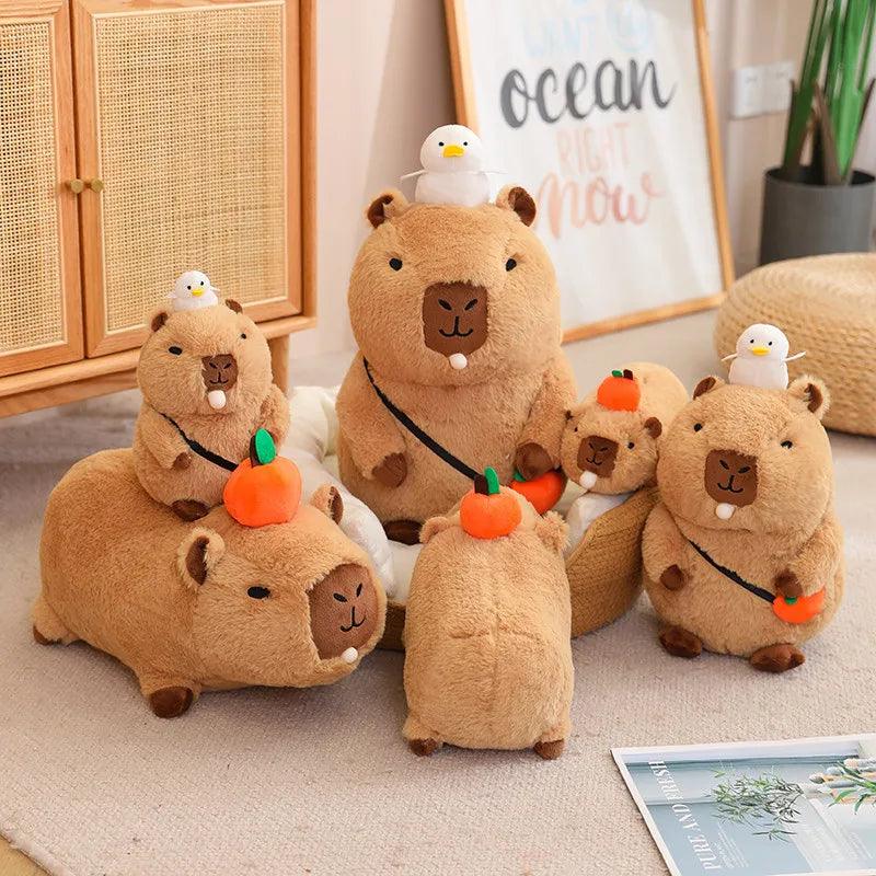 Happy Capybaras with Bubble Gum | New - MoeMoeKyun