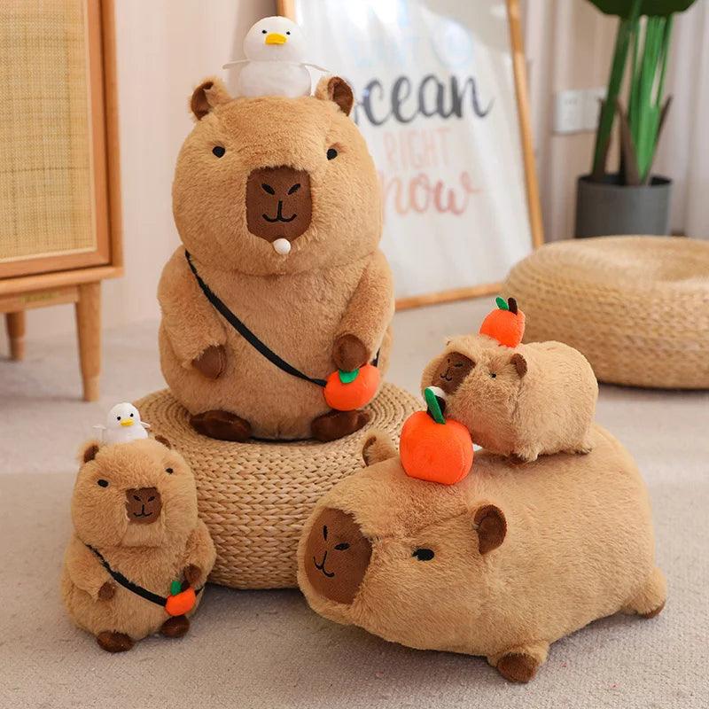 Happy Capybaras with Bubble Gum | New - MoeMoeKyun