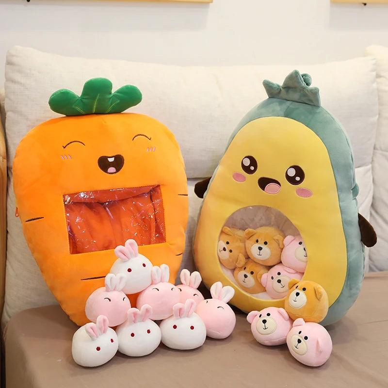 Happy Fruit Bag Plushies - MoeMoeKyun