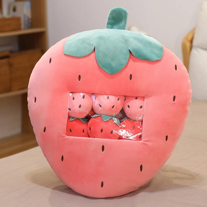 Happy Fruit Bag Plushies - MoeMoeKyun