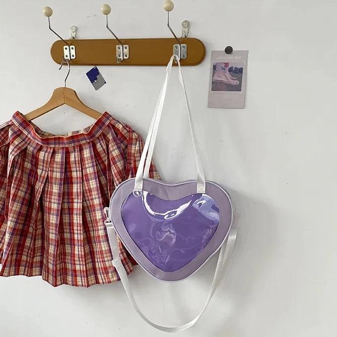 Heart Crossbody Ita Bag - MoeMoeKyun