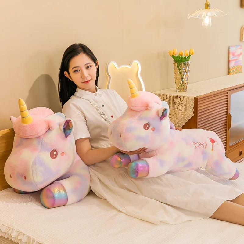 Hypnotic Rainbow Unicorn Plushies - MoeMoeKyun