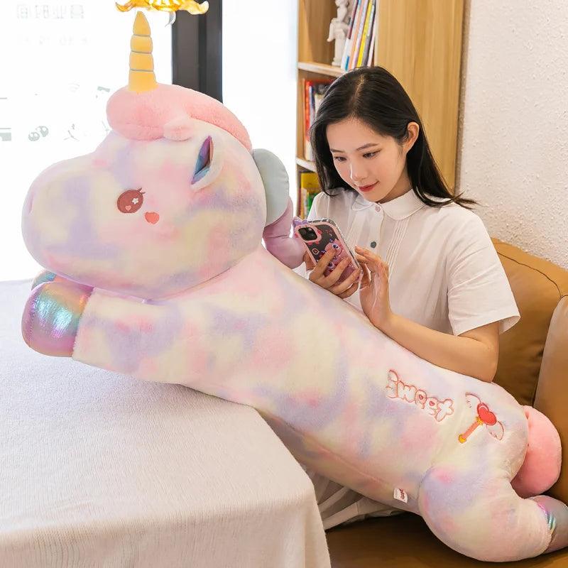 Hypnotic Rainbow Unicorn Plushies - MoeMoeKyun