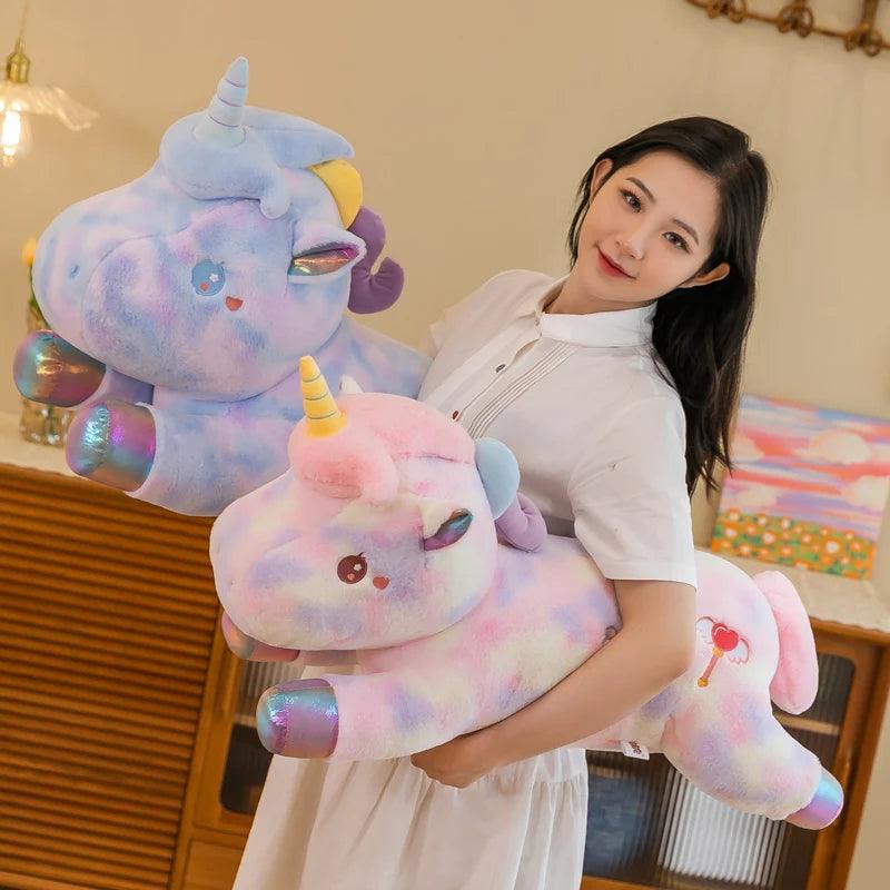 Hypnotic Rainbow Unicorn Plushies - MoeMoeKyun