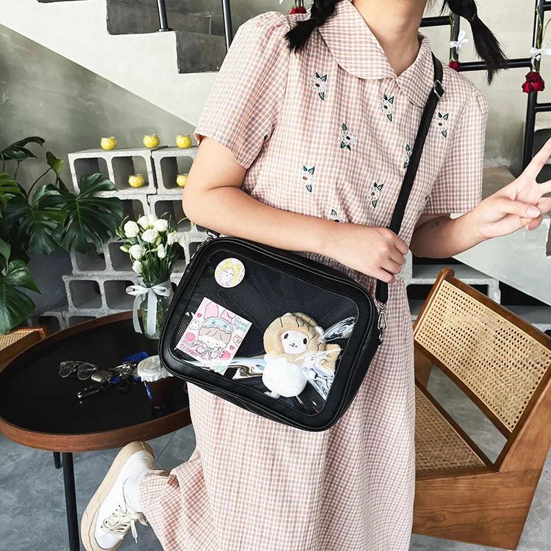 Japanese High School Crossbody Ita Bag - MoeMoeKyun