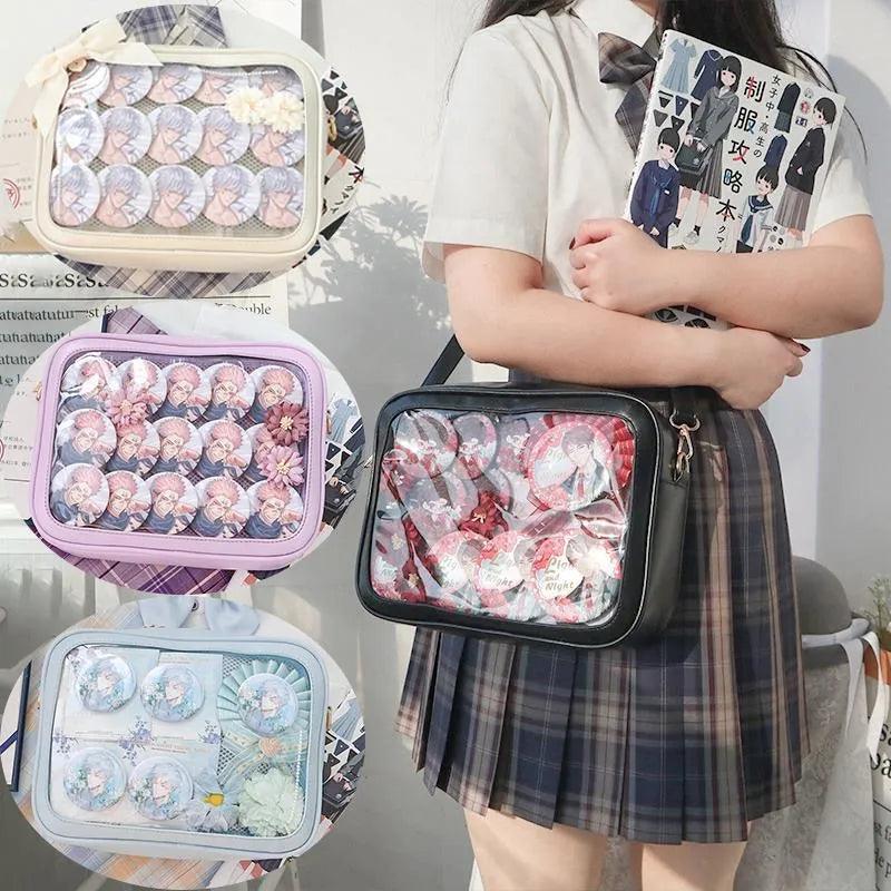 Japanese High School Crossbody Ita Bag - MoeMoeKyun