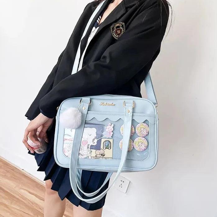 Japanese High School Shoulder Ita Bag - MoeMoeKyun