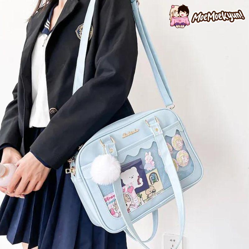 Japanese High School Shoulder Ita Bag - MoeMoeKyun